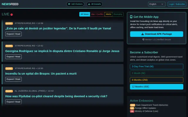 Live News - Live news portal